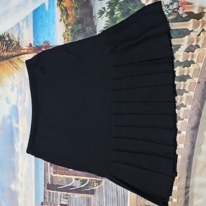 Helen HSU N.Y Black Vintage Skirt Size Large